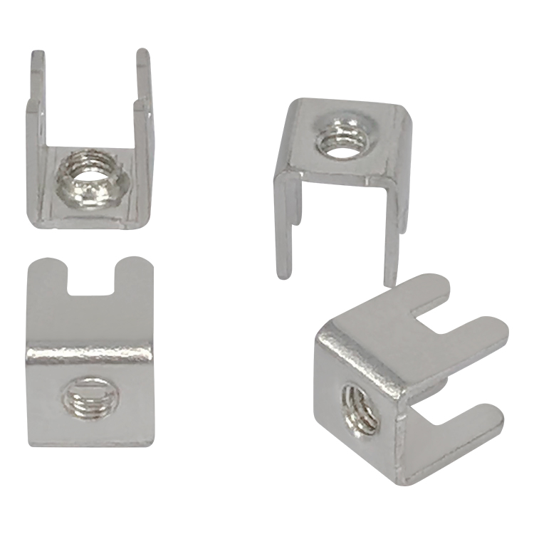 Compact PCB-Mounted Copper Terminals with Strong Fixation Design